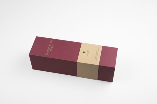 Коробка выдвижная подарочная под вино, фото с обечайкой
